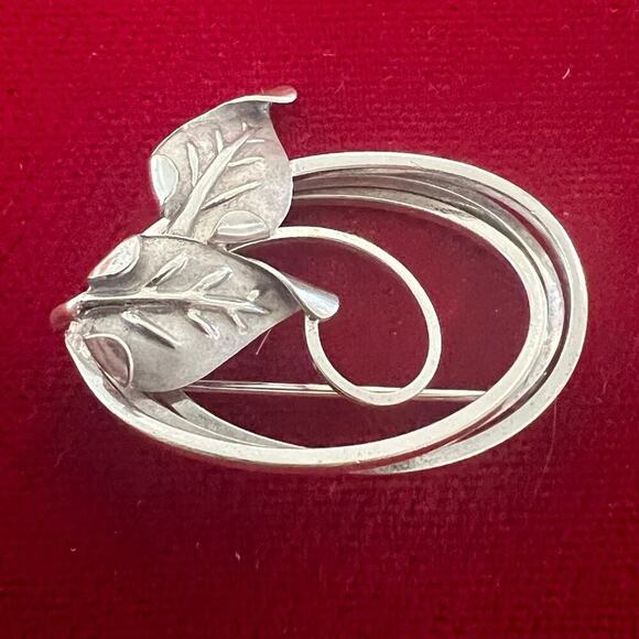 Sterling silver vintage dce brooch - Picture 1 of 4